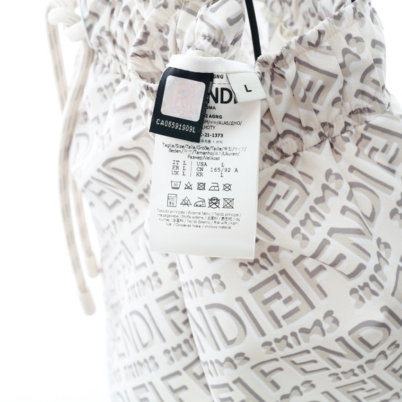 Fendi X Skims Loose Fitting Pants - Size Large - NWT Official Box/Bag Included - Picture 8 of 10